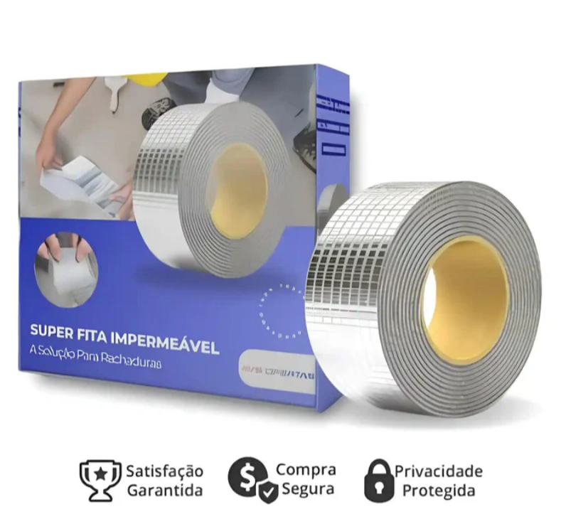 Super Fita Impermeável UltraBonde™ - A Solução Completa Para Vazamentos