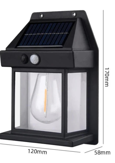 Luminária Solar Impermeável com Sensor - Eco Lux